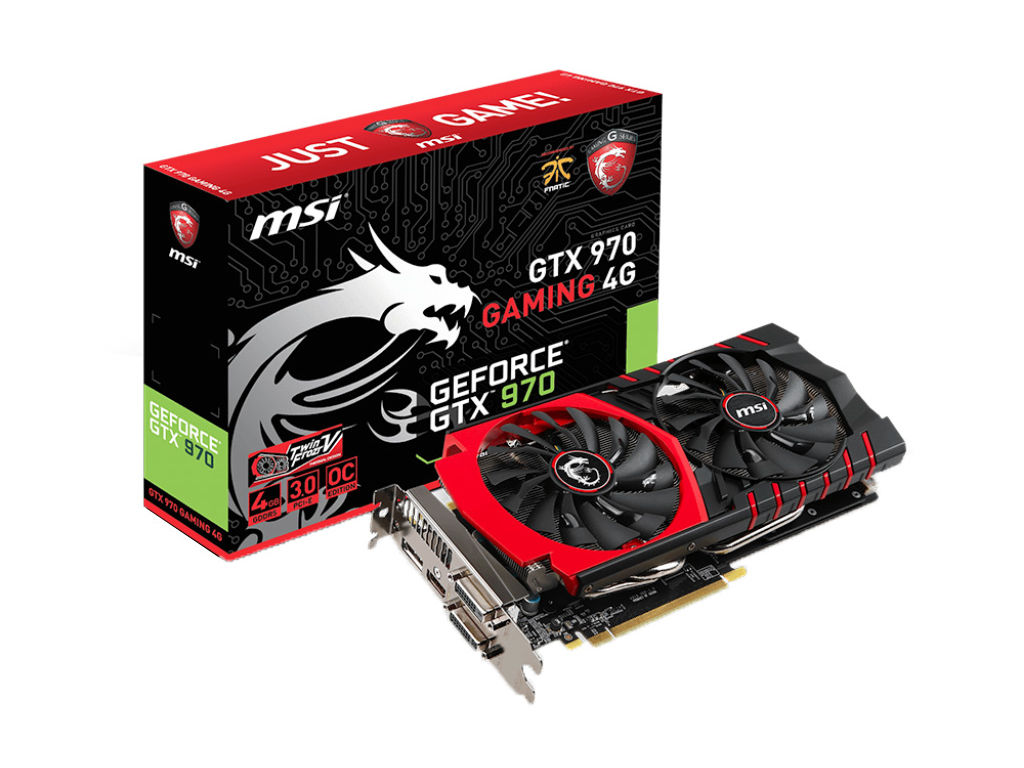 MSI GEFORCE GTX 970 GAMING 4G